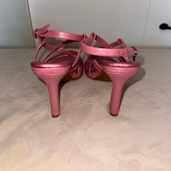 Naturalizer Pink Strappy Heels - Picture 3 of 3
